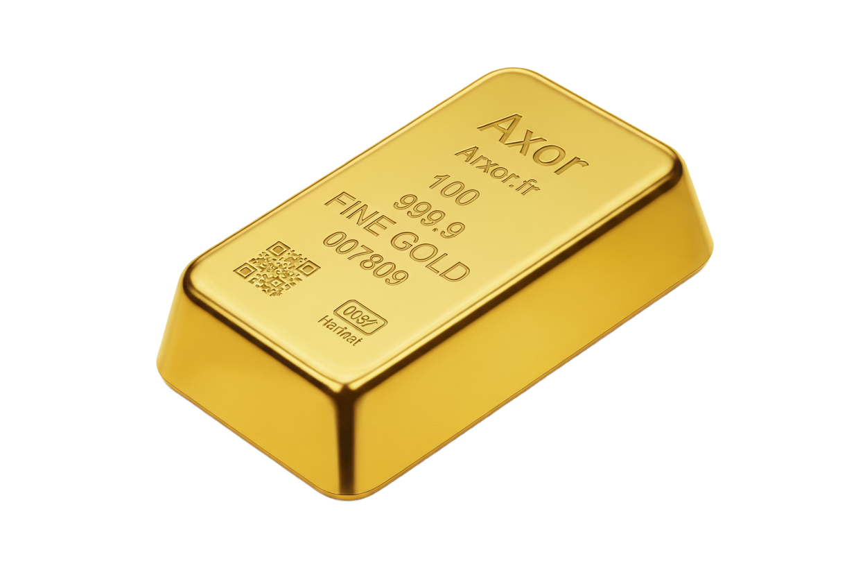 Lingot d'Or 100g