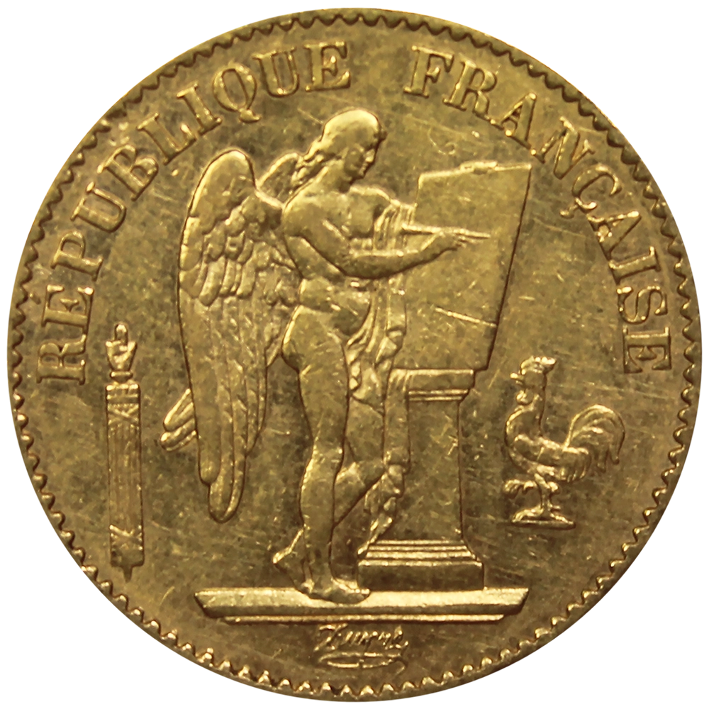 20 Francs Génie (IIIe République)